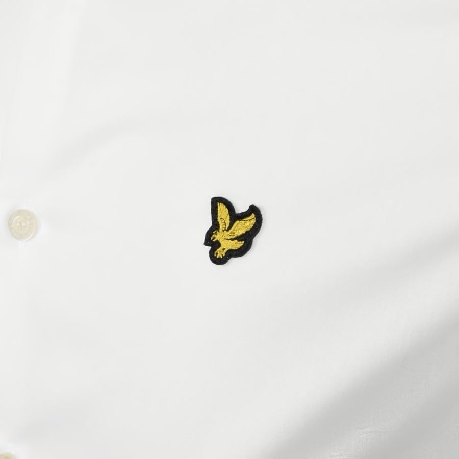 Alternative Image for ProductLyle And Scott Slim Fit Long Sleeve Shirt White3